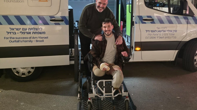 אלקנה לוי וסא"ל שי אברמסון (צילום: עמותת סביונים)