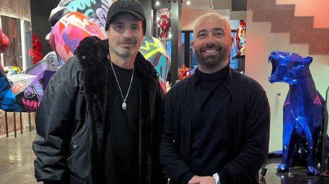 ריצ'רד אורלינסקי ועומר אדם (צילום: אינסטגרם)