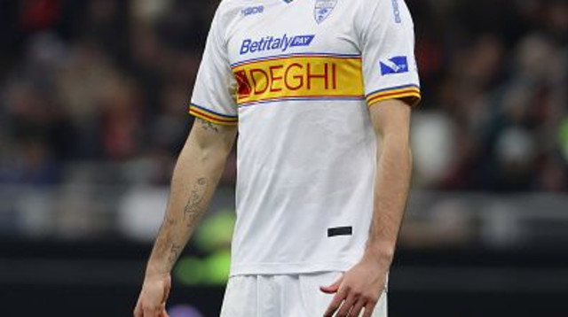 עומרי גאנדלמן במדי לצ'ה מול מילאן (צילום: Francesco Scaccianoce)