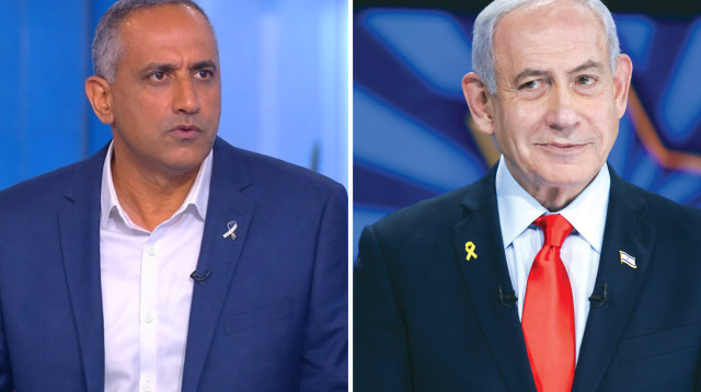 בנימין נתניהו, דדי שמחי (צילום: אלוני מור,צילום מסך)