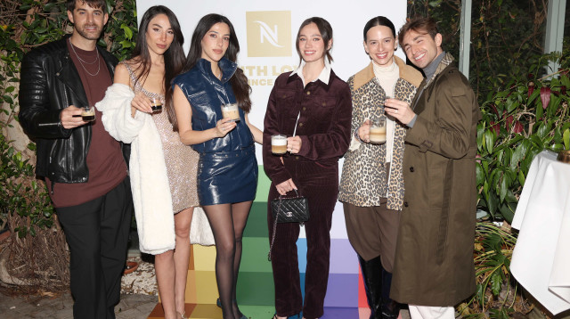 מימין לשמאל: אופיר דן, קורין גדעון, ריף נאמן, דורין דותן, טליה ושחף (צילום: אור גפן)