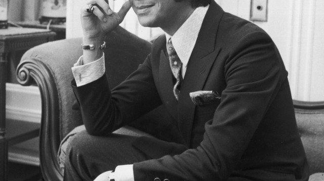 מעצב האופנה ולנטינו (צילום: Ron Case/Keystone/Getty Images)