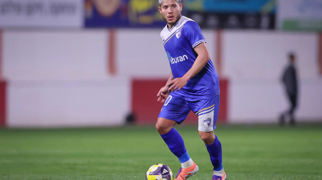 כריסטיאן מרטינס שחקן עירוני קרית שמונה (צילום: מאור אלקסלסי)