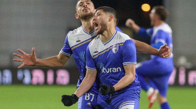 שחקני קרית שמונה (צילום: קובי אליהו)