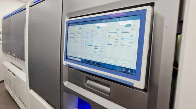 בדיקת וירוס הפפילומה (צילום: דוברות מכון מור)