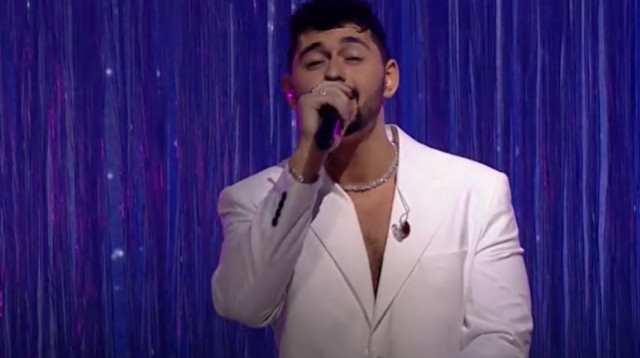 הזוכה הגדול בכוכב הבא נועם בתן (צילום: צילום מסך קשת 12)