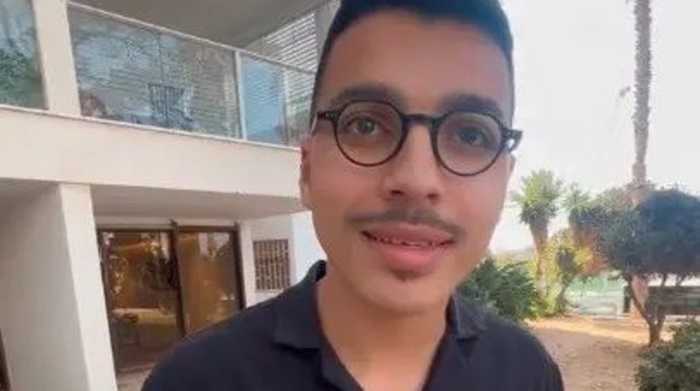 אדיר סבג, בעלים הפועל חיפה בכדורסל (צילום: צילום מסך, מתוך טיק טוק)