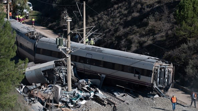 תאונת הרכבת הקטלנית (צילום: GettyImages)
