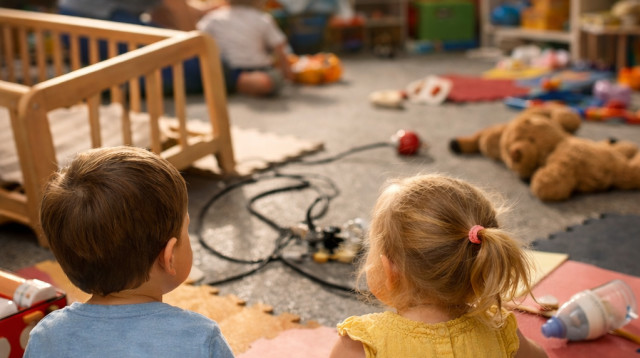 גן ילדים (צילום: AI)