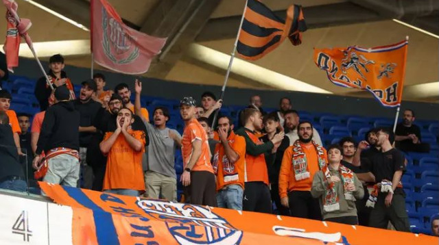 יחזו בניצחון נוסף? אוהדי מכבי ראשון לציון (צילום: דני מרון)