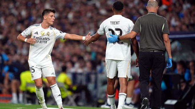 טרנט אלכסנדר-ארנולד וארדה גולר (צילום: Mateo Villalba Sanchez)