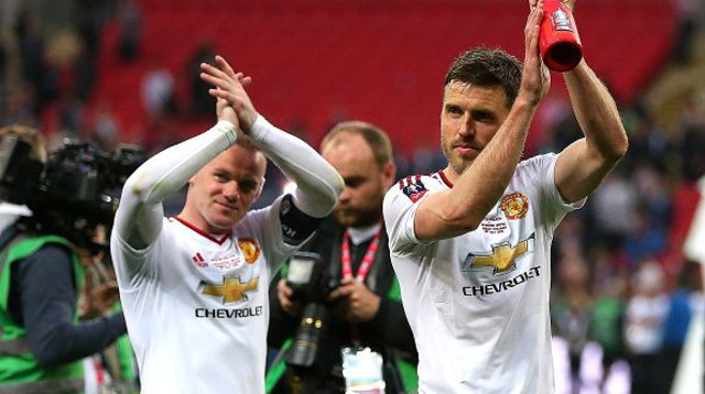 וויין רוני ומייקל קאריק (צילום: GettyImages)