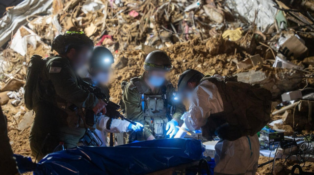 פעילות כוחות צה"ל במבצע "לב אמיץ" להשבתו של רס"ר רן גואילי (צילום: דובר צה"ל)