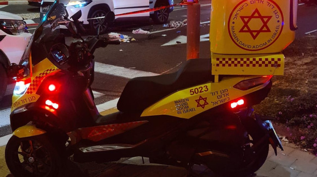 תיעוד מזירת האירוע (צילום: דוברות מד"א)