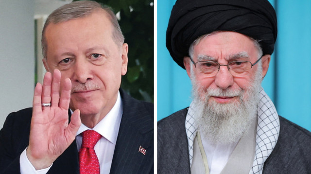 חמינאי, ארדואן (צילום: רויטרס)