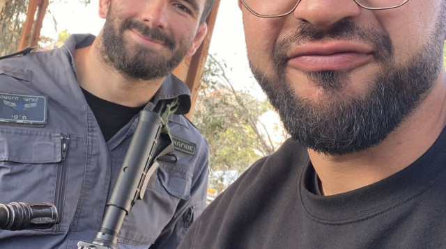 רפאל אהרונוב ורן גואילי (צילום: צילום פרטי)