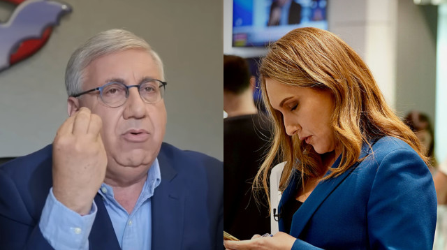 קרן מרציאנו, יעקב ברדוגו (צילום: צילומי מסך קשת 12, ערוץ 14)