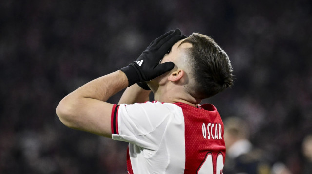 שחקן אייאקס, אוסקר גלוך (צילום: GettyImages, ANP)