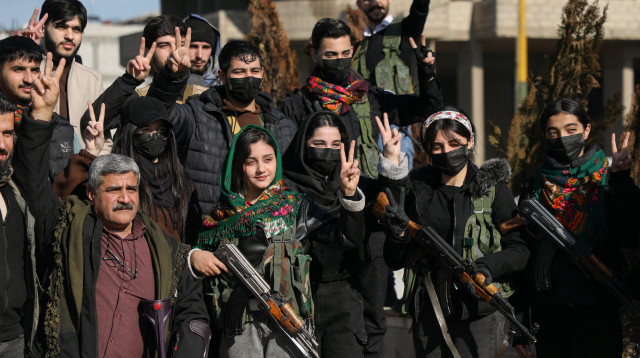 מיליציה כורדית בסוריה (צילום: רויטרס)