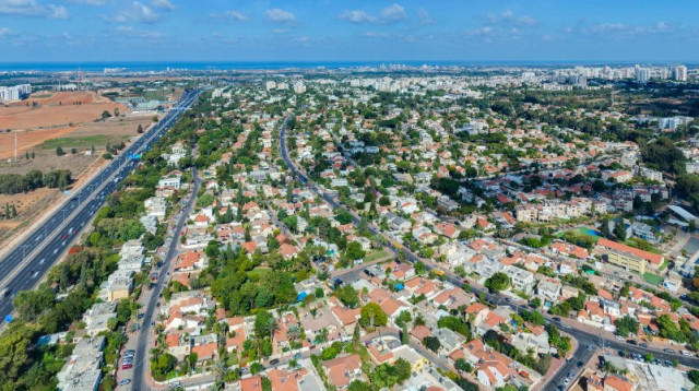 רמת השרון (צילום: שימוש לפי סעיף 27א',צילום מסך אתר פנורמה)