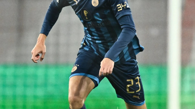 שחקן מכבי תל אביב בן לדרמן (צילום: GettyImages, SILAS STEIN)