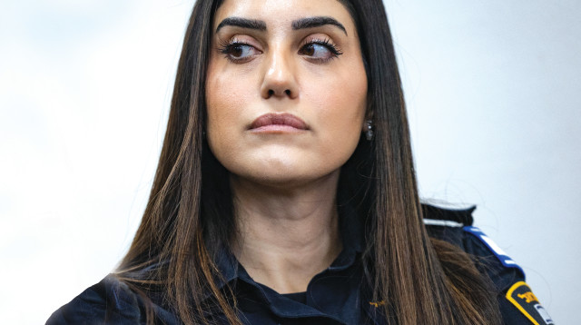 רינת סבן בבית המשפט המחוזי בירושלים, 25.1.26 (צילום: יונתן זינדל, פלאש 90)