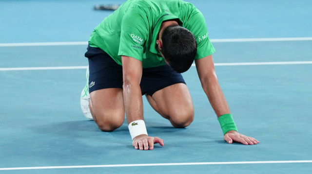 נובאק ג'וקוביץ', אוסטרליה הפתוחה (צילום: GettyImages, Fred Lee)