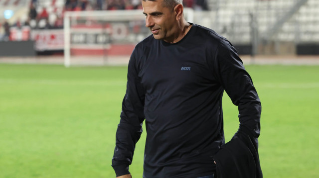 שרון מימר מאמן בני סכנין (צילום: דני מרון)