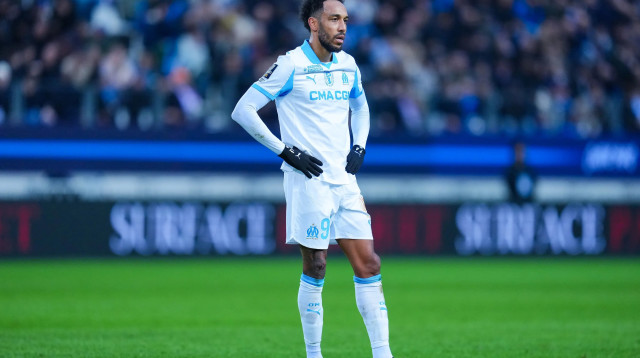 פייר אמריק אובמיאנג שחקן מארסיי מאוכזב (צילום: GettyImages, Franco Arland)