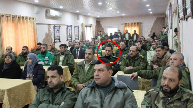 "הרופא העזתי" חוסאם אבו סאפיה בכנסת של בכירי חמאס (צילום: ניו יורק פוסט)