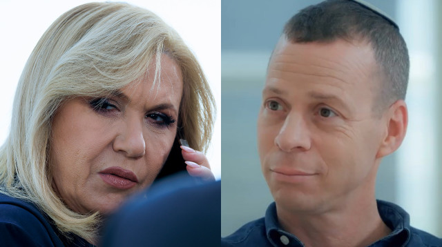 עמית סגל, איילה חסון (צילום: משה שי פלאש 90, צילום מסך קשת 12)