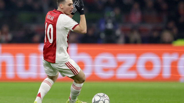 אוסקר גלוך, שחקן אייאקס (צילום: GettyImages, Jeroen van den Berg/Soccrates)