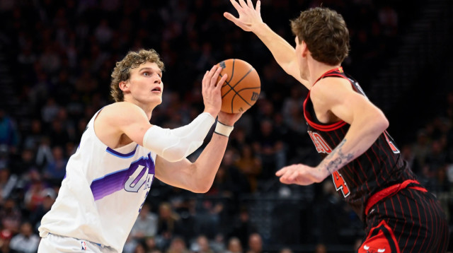 לאורי מרקאנן, כוכב יוטה ג'אז (צילום: אימג'בנק  GettyImages)