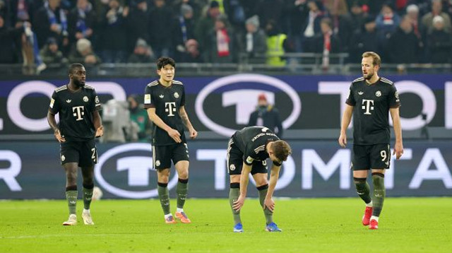 שחקני באיירן מינכן (צילום: Gettyimages)