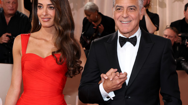 אמל וגורג קלוני (צילום: Amy Sussman/Getty Images)