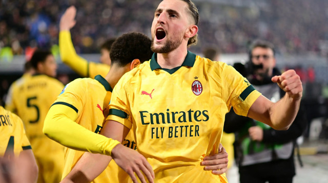 שחקן מילאן, אדריאן ראביו (צילום: רויטרס)