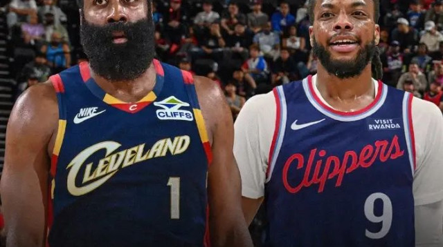 ג'יימס הארדן, קליבלנד, דריוס גרלנד, לוס אנג'לס קליפרס (צילום: צילום מסך, ESPN)