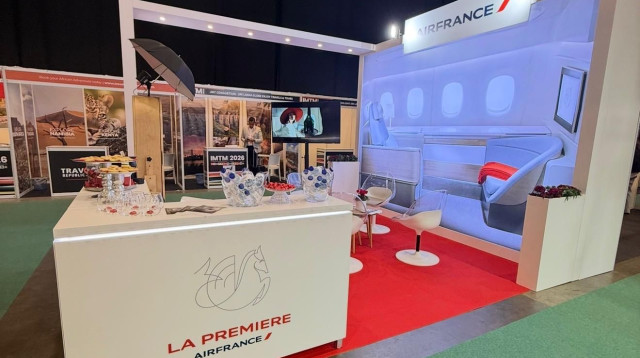 אייר פראנס בתערוכת התיירות (צילום: יח"צ)
