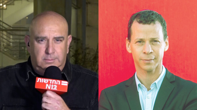 עמית סגל, ניר דבורי (צילום: יוסי אלוני, קשת 12)