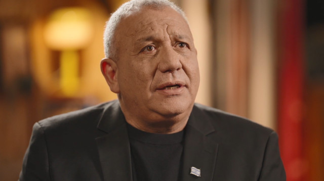 גדי איזנקוט (צילום: צילום מסך כאן 11)