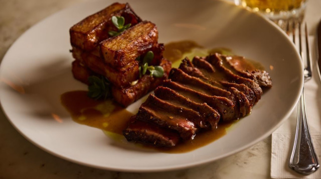 מסעדת O - פפר סטייק (צילום: חיים יוסף)