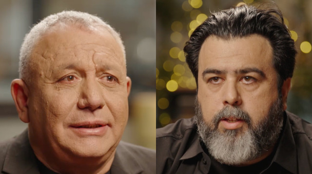 רוני קובן, גדי איזנקוט (צילום: צילום מסך כאן 11)