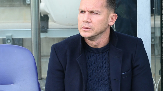 ברק בכר מאמן מכבי חיפה (צילום: ברני ארדוב)