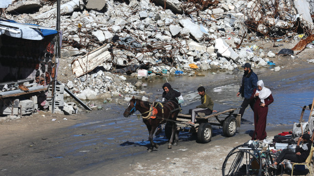 הריסות בעזה (צילום: רויטרס)