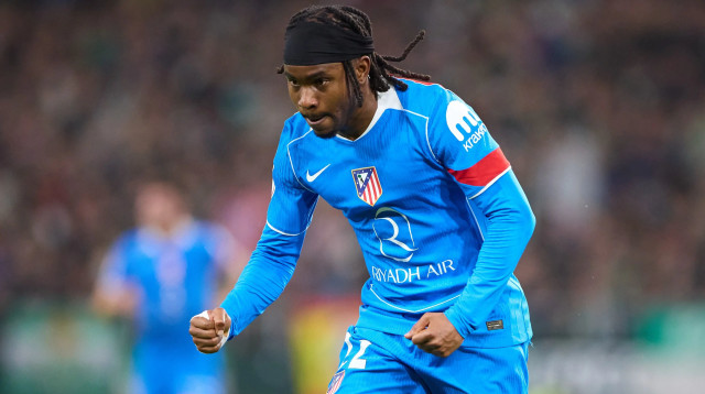 אדמולה לוקמן שחקן אתלטיקו מדריד חוגג שער (צילום: GettyImages, Fran Santiago)