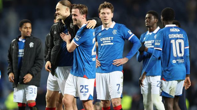 שחקני ריינג'רס (צילום: Ian MacNicol)