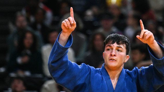 יצחק אשפיז ג'ודוקא ישראלי (צילום: GettyImages, JULIE SEBADELHA/AFP)