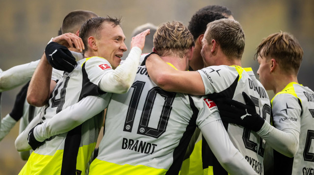 שחקני בורוסיה דורטמונד (צילום: GettyImages, Marvin Ibo Guengoer - GES Sportfoto)