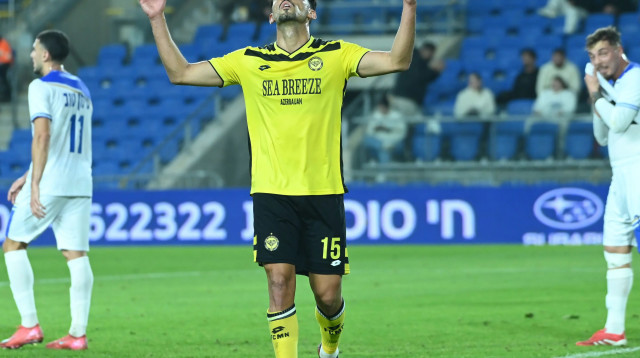 שחקן מכבי נתניה, מאור לוי (צילום: ברני ארדוב)