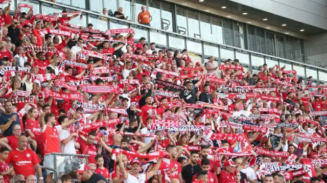 אוהדי הפועל באר שבע (צילום: אודי ציטיאט)